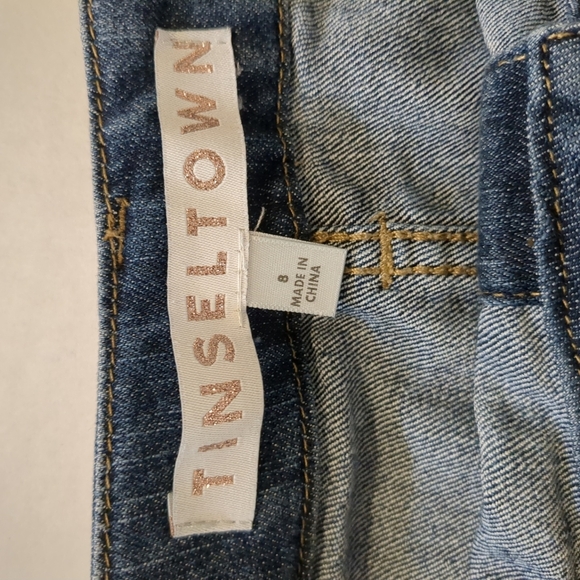 Tinseltown Blue Denim Mini Skirt - Picture 5 of 7